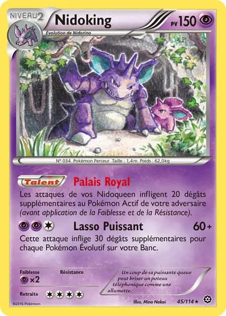 Nidoking — Steam Siege