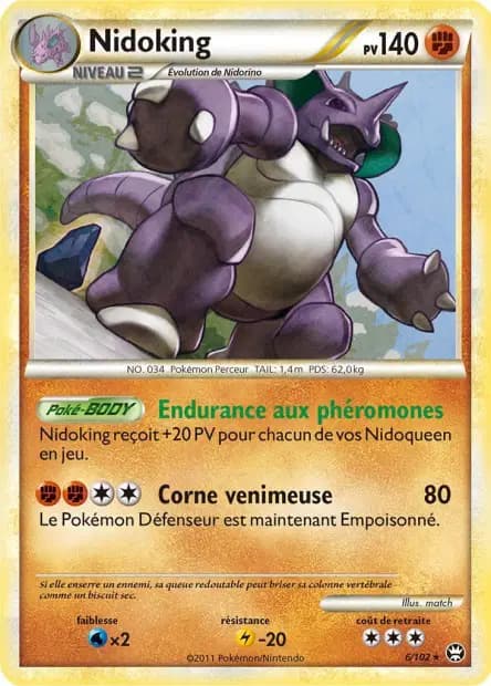 Nidoking — HS—Triumphant